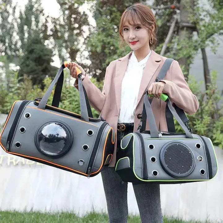 PAWDICE™ Breathable Pet Carrier Bag