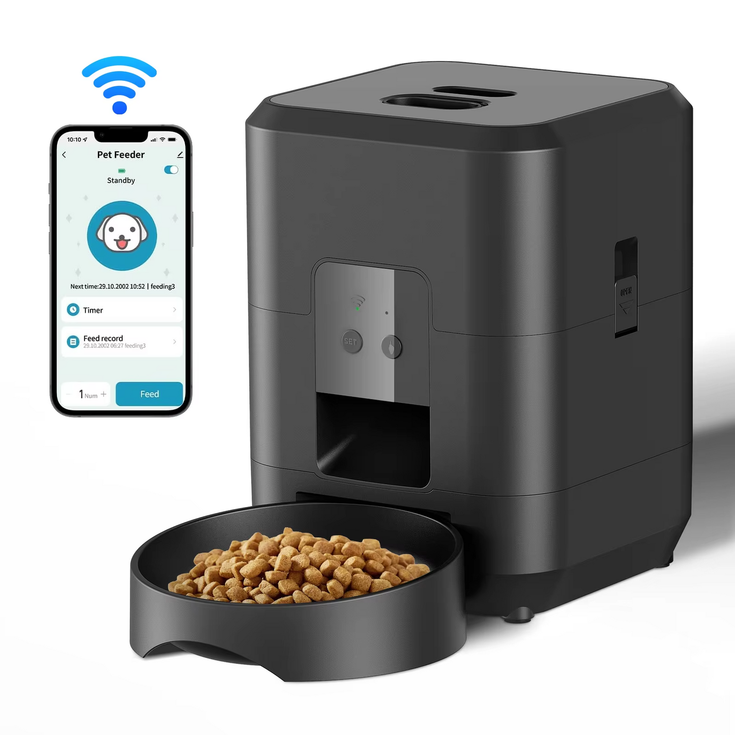 PAWDICE™ Wireless Automatic Pet Feeder