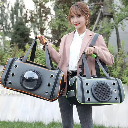 PAWDICE™ Breathable Pet Carrier Bag
