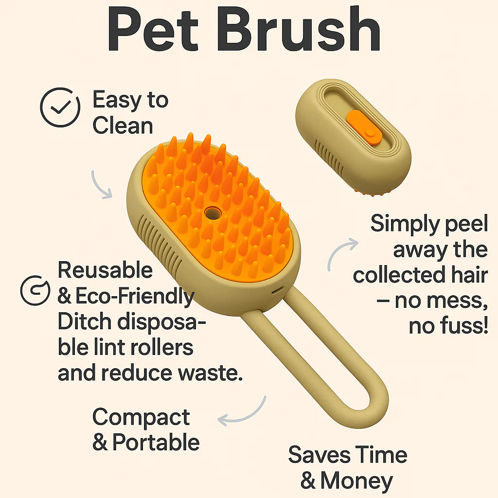 PAWDICE™ ProSpa Duo - Pet Hair Removal Brush