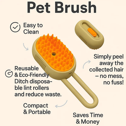 PAWDICE™ ProSpa Duo - Pet Hair Removal Brush