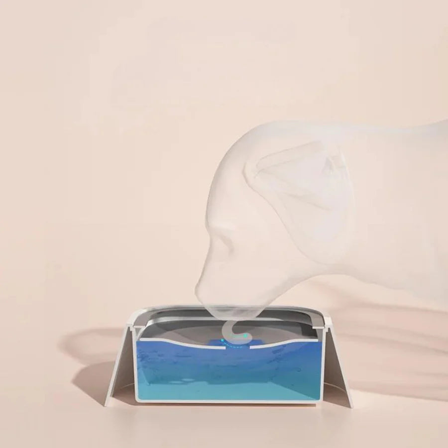 PAWDICE™ Splash Proof Pet Water Bowl